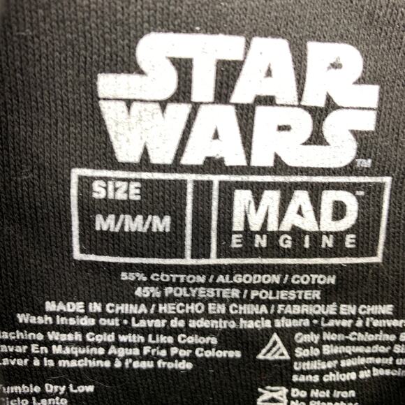 Star Wars The Child Pullover Hoodie Sweatshirt Unisex Size Medium Black NEW - Picture 7 of 8